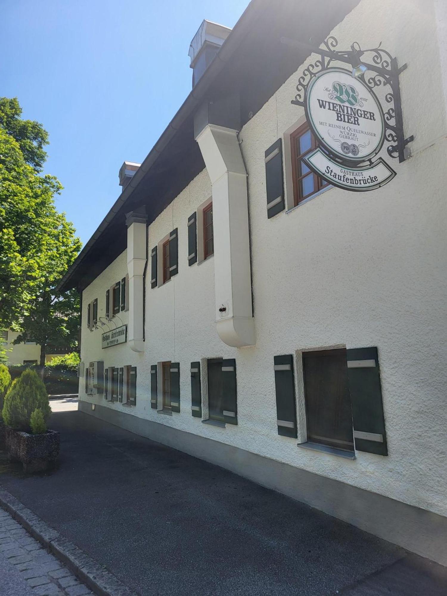 Gasthaus Staufenbruecke Bad Reichenhall Exterior foto